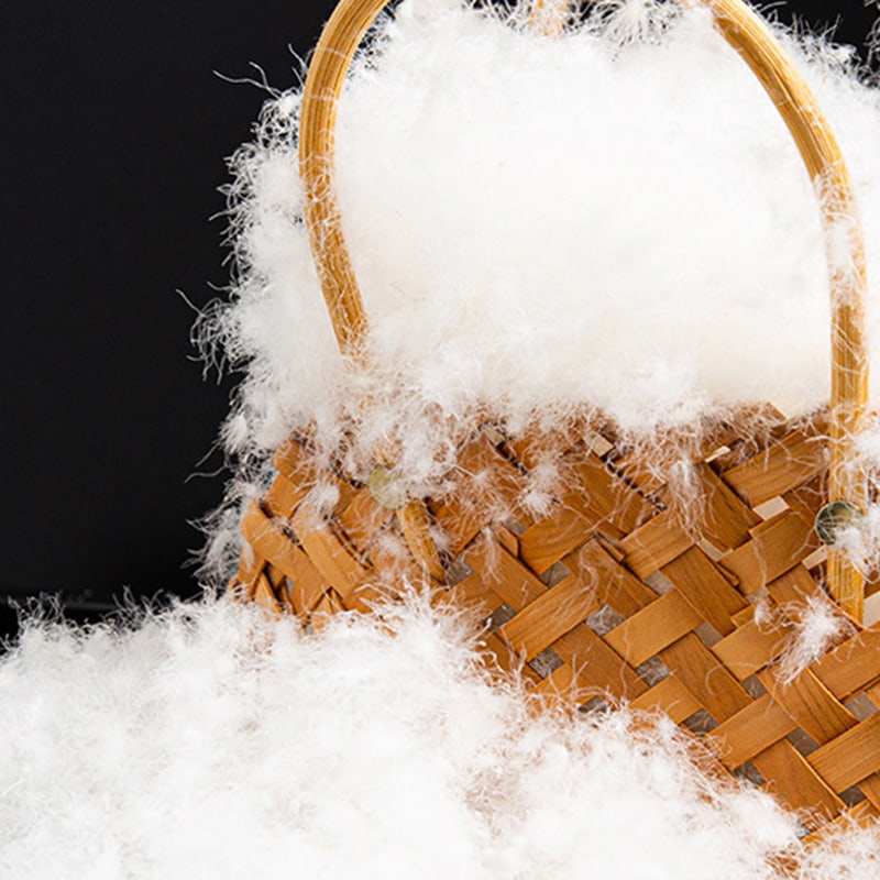 80% puf de gâscă albă 80% puf de gâscă albă